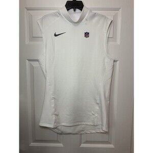Nike NFL On Field Sleeveless Shirt Tank Football Men's White - Size Large NEW